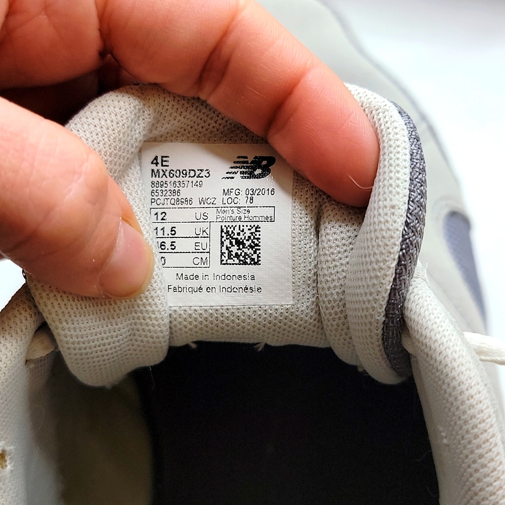 New Balance | 609 grey suede | Men's 12 - Picture 3 of 6